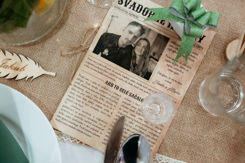 Janka a Matej svadobná fotografia Ražňany, Sabinov