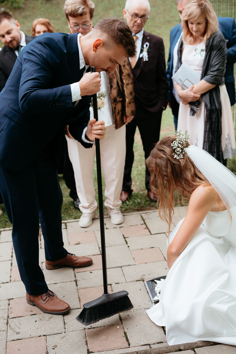 Janka a Matej svadobná fotografia Ražňany, Sabinov