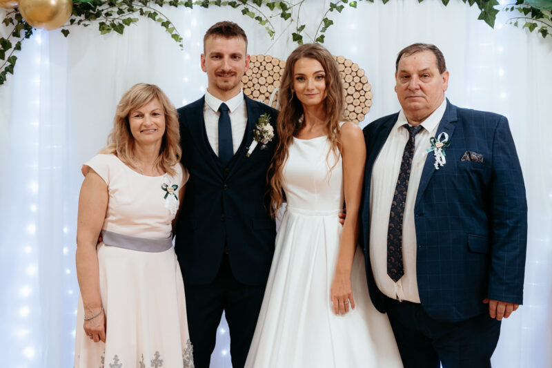 Janka a Matej svadobná fotografia Ražňany, Sabinov