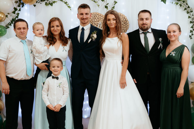 Janka a Matej svadobná fotografia Ražňany, Sabinov